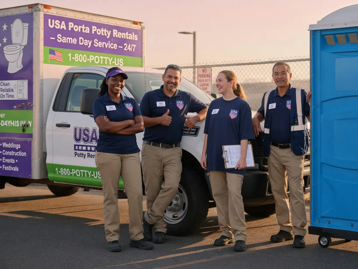 Porta Potty Rental company in Lucinda, PA